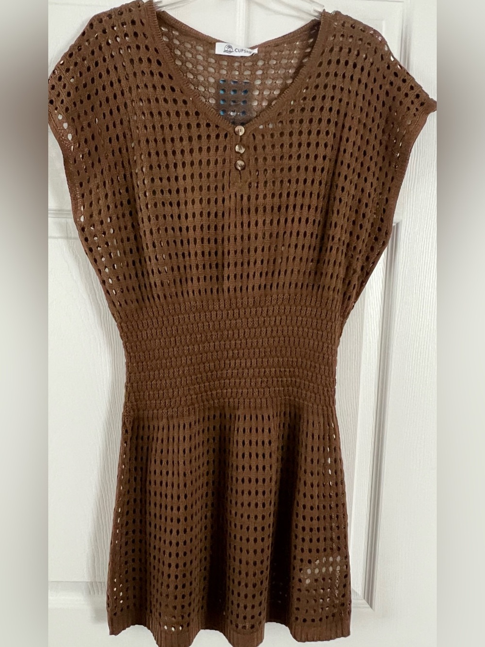 NWT Cupshe Crochet Cover-Up